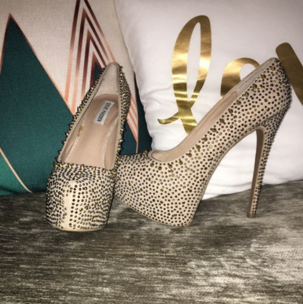 Gold heels